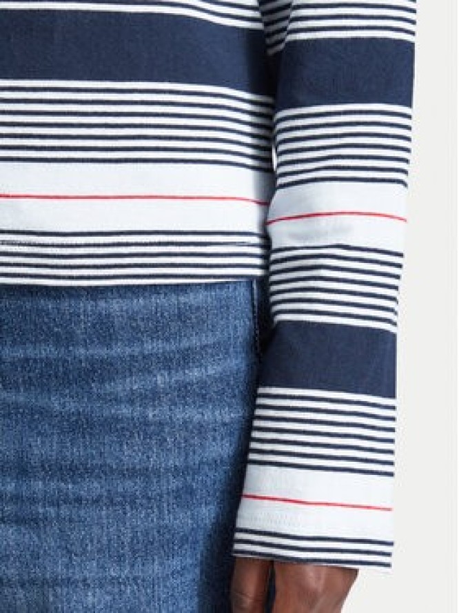 Tommy Jeans Bluzka Reg Ess Jersey DW0DW23562 Granatowy Regular Fit