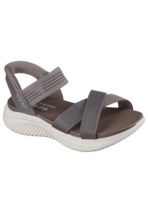 Sandały SKECHERS ULTRA FLEX 3.0 SANDAL NEV Szary
