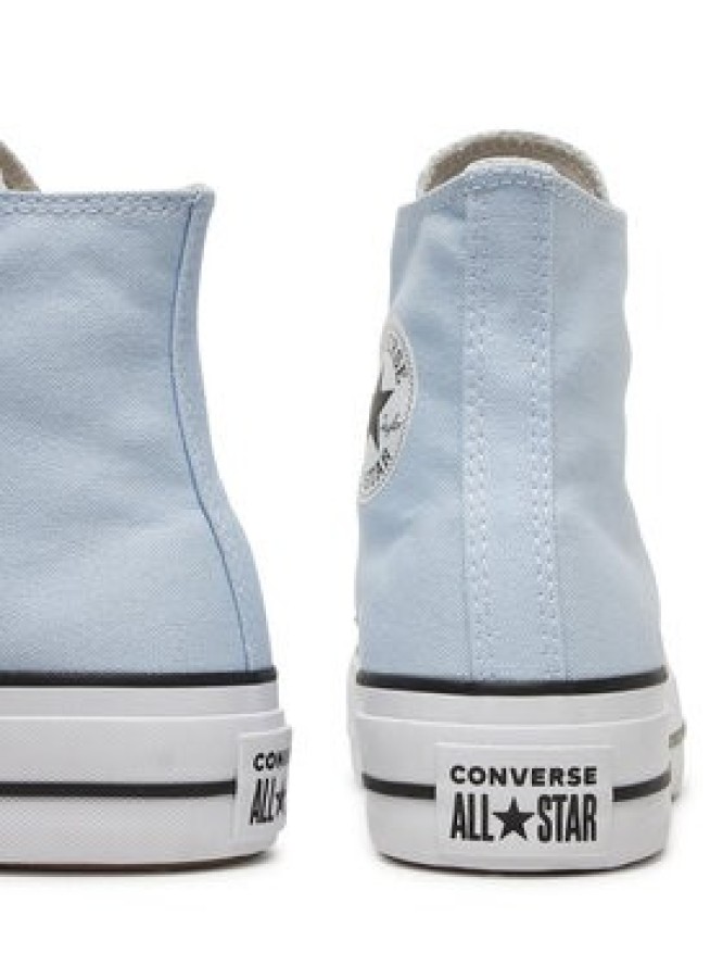 Converse Trampki Chuck Taylor All Star Lift Platform A10644C Błękitny