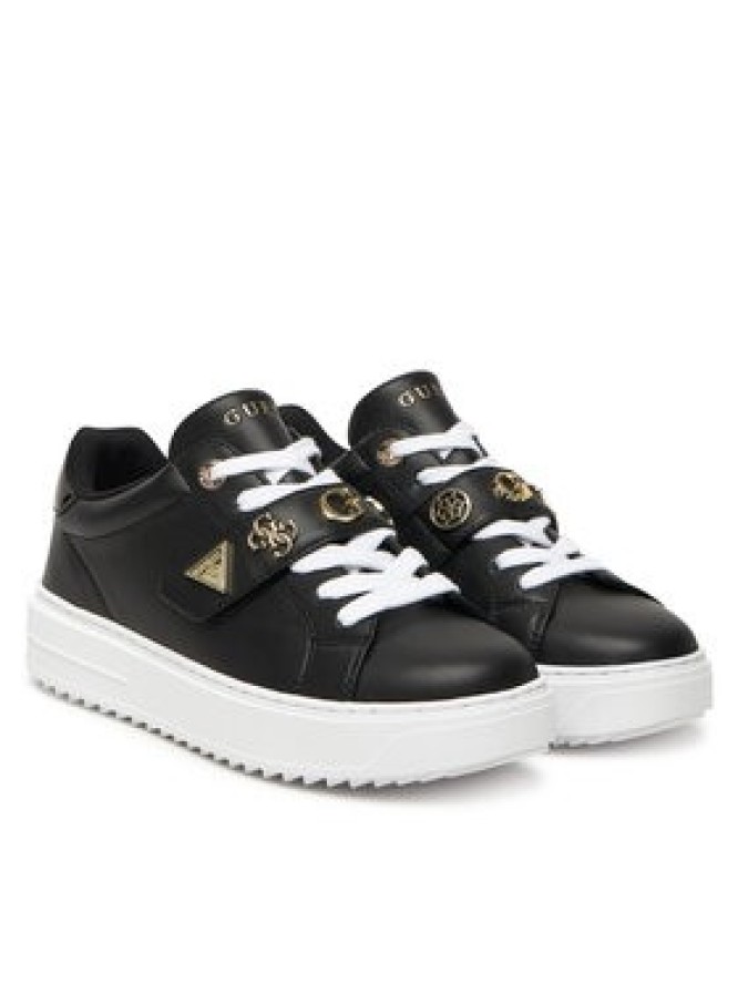 Guess Sneakersy FLTDRI ELE12 Czarny