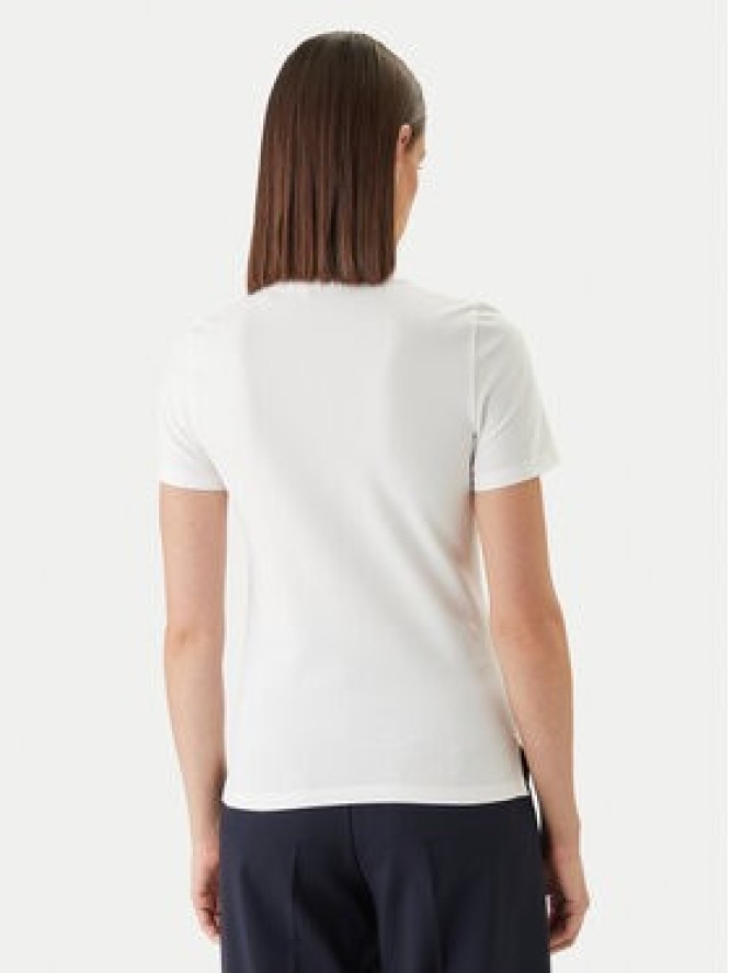 Gant Polo 4201535 Biały Slim Fit