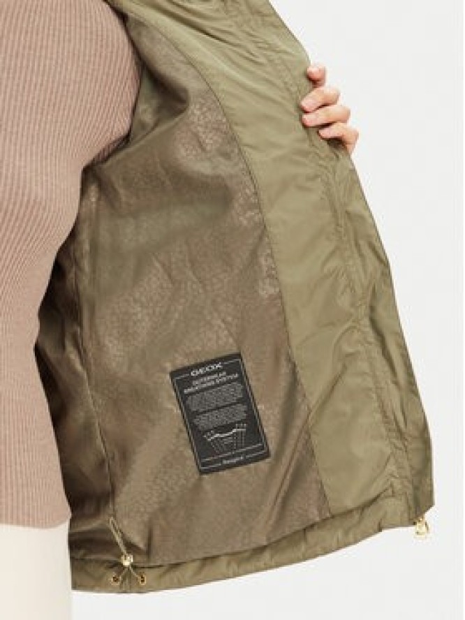 Geox Kurtka przejściowa Genziana W5520A T3259 F3272 Khaki Regular Fit