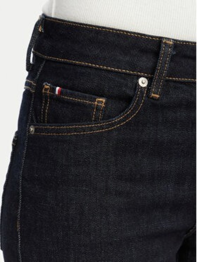 Tommy Hilfiger Jeansy Classic WW0WW42486 Granatowy Straight Fit