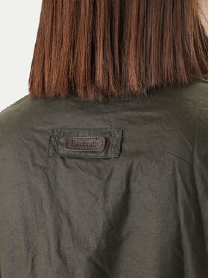 Barbour Kurtka przejściowa Summer Sapper Wax LWX1536OL51 Zielony Regular Fit