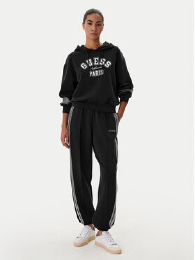 Guess Bluza V6RQ02 KCAY2 Czarny Regular Fit