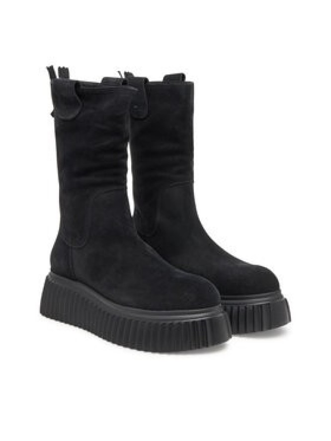 AGL Botki Milagros D751503PGKI0141013 Czarny