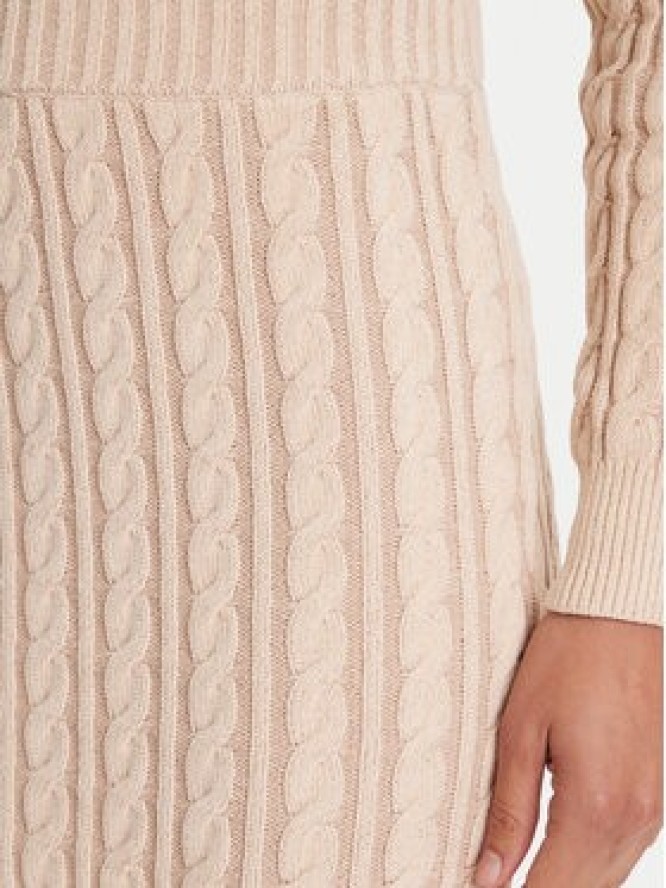 Guess Spódnica mini W5YD68 Z3OU0 Beżowy Regular Fit