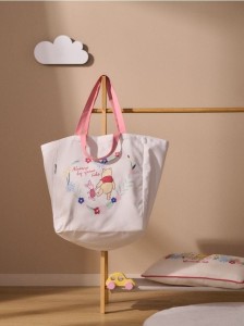 Torba shopper Winnie the Pooh - kremowy