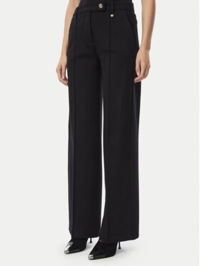 Liu Jo Spodnie materiałowe WF6361 J9189 Czarny Relaxed Fit