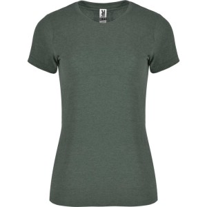 T-shirt Damski Dwutonalny Z Krótkim Rękawem Fox