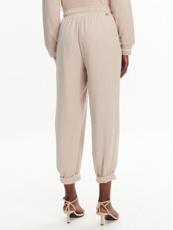 Liu Jo Sport Spodnie materiałowe TA5138 TS923 Beżowy Regular Fit