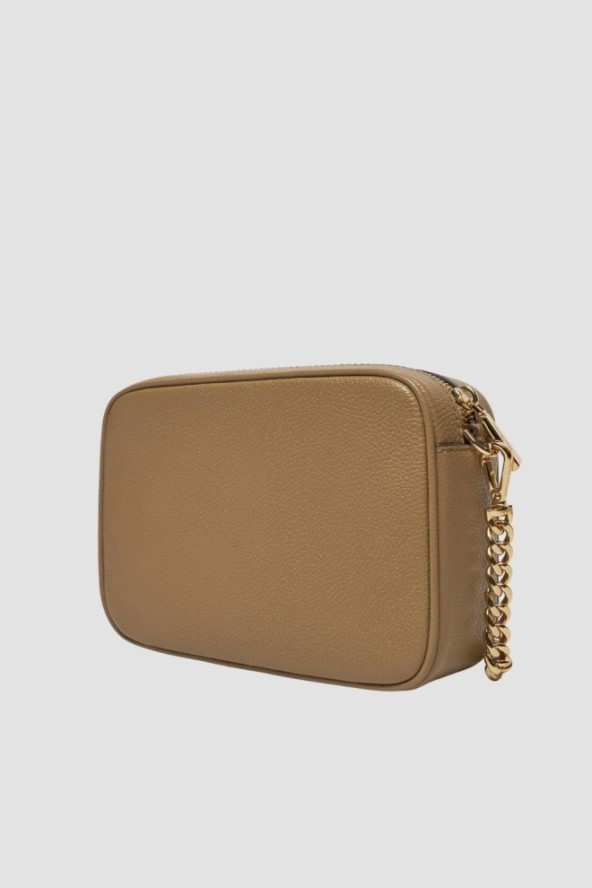 MICHAEL KORS Brązowa listonoszka skórzana