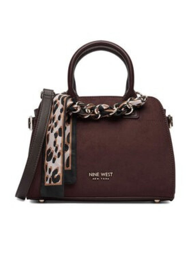 Nine West Torebka CEO-HELLESA-LDA9464 Brązowy ciemny