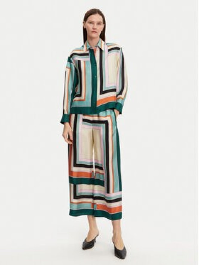 Weekend Max Mara Spodnie materiałowe Ottavo 2515131051 Kolorowy Wide Leg