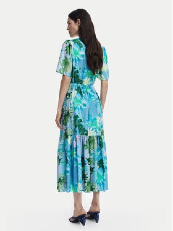 Desigual Sukienka koszulowa Nancy 25SWVW18 Niebieski Regular Fit