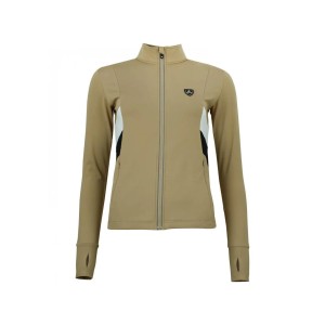 Damska koszulka typu 1st skin z zamkiem błyskawicznym Peak Mountain