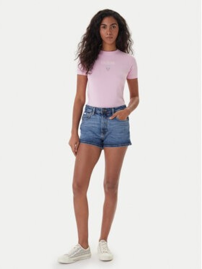 Guess Jeans Szorty jeansowe W5YD0Y D5R11 Niebieski Regular Fit