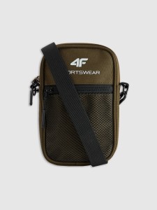 4F Saszetka - oliwkowa/khaki Uniwersalny