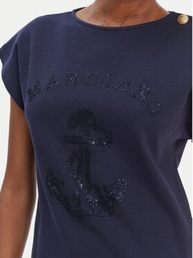 Marciano Guess T-Shirt 6RGI03 6362A Granatowy Regular Fit