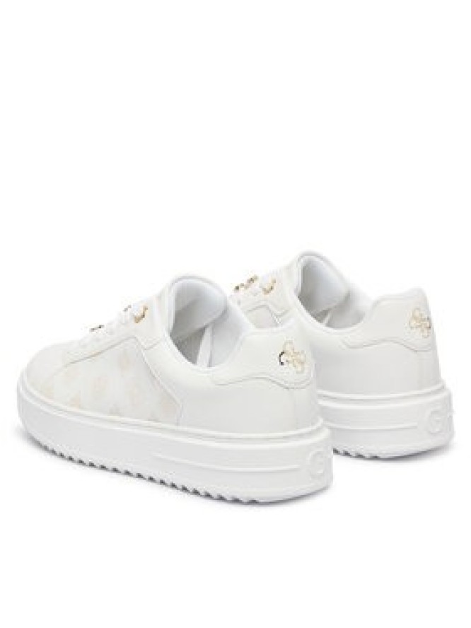 Guess Sneakersy FLFDUE ELE12 Biały