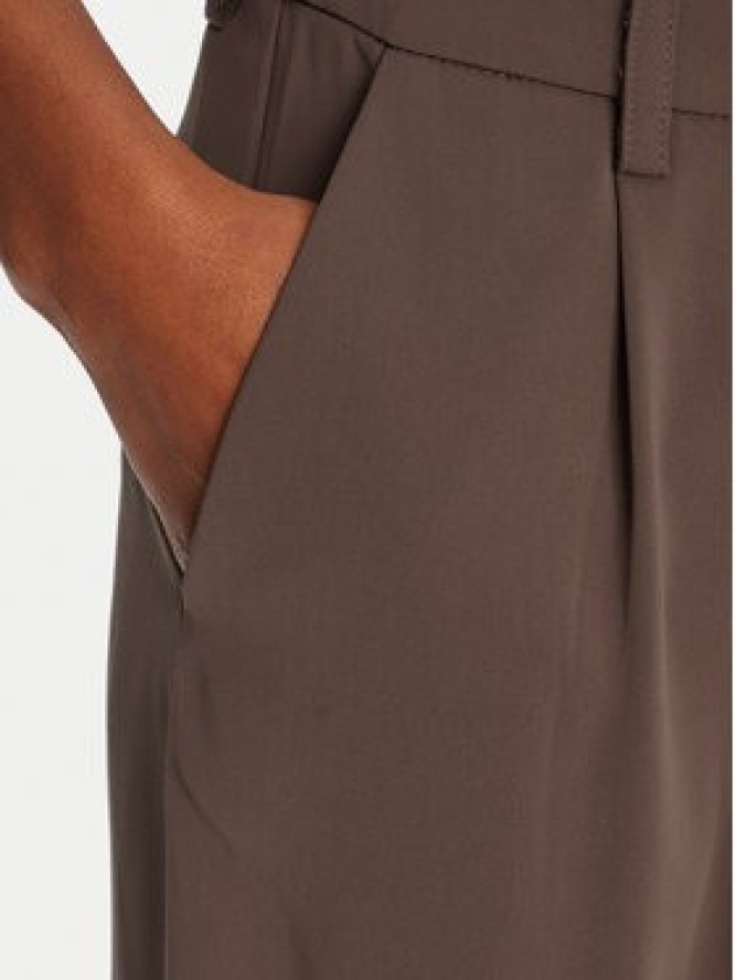 Bardot Spodnie materiałowe Sloane Straight 58620PB3 Brązowy Regular Fit