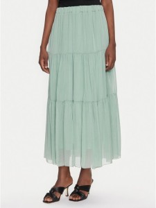 Dixie Spódnica maxi G207W007A Zielony Regular Fit