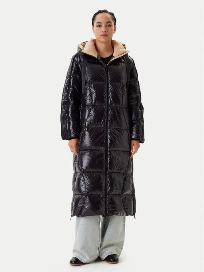 ViCOLO Kurtka puchowa TS0025 Czarny Regular Fit