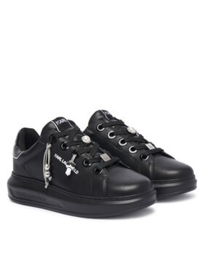 KARL LAGERFELD Sneakersy KL62516T Czarny