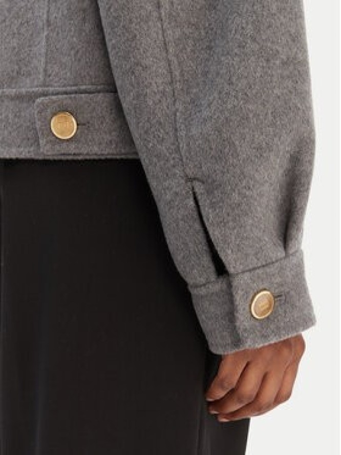 Tommy Hilfiger Kurtka przejściowa WW0WW47759 Szary Relaxed Fit