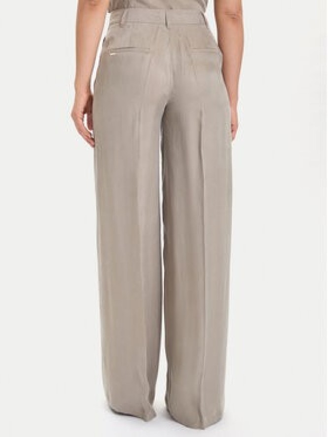 Guess Spodnie materiałowe W5YB02 WH5N2 Beżowy Regular Fit