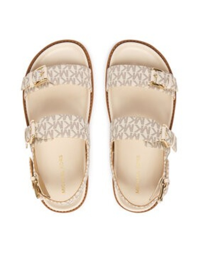 MICHAEL Michael Kors Sandały Nia Flat 40S6NIFS2B Écru