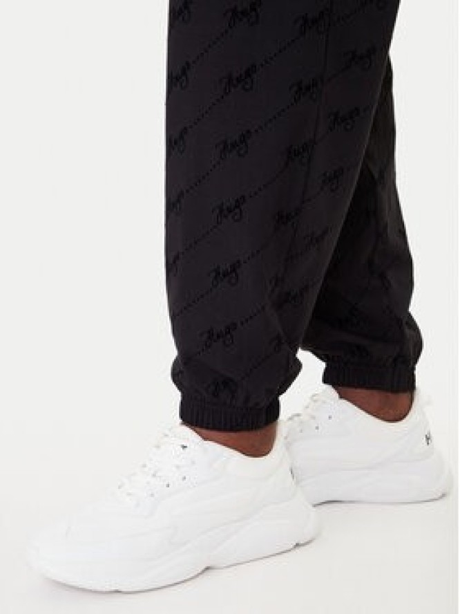 HUGO Spodnie dresowe Lokky 50545211 Czarny Regular Fit