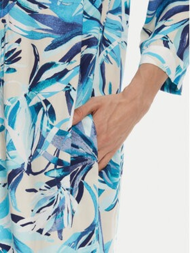 Olsen Sukienka koszulowa 13002008 Niebieski Regular Fit