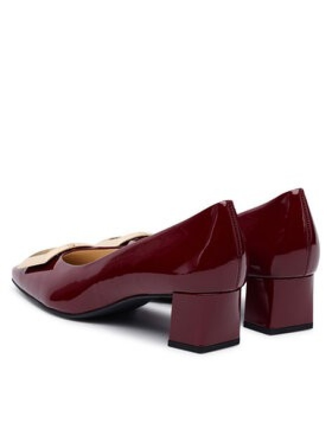 HÖGL Czółenka 0-104024-44000 Bordowy