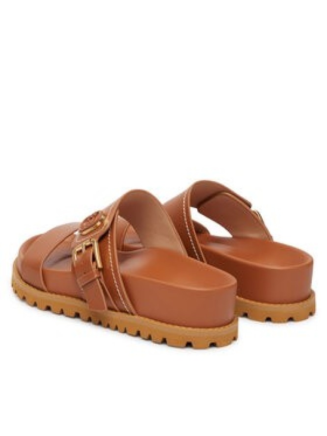 Liu Jo Klapki Livia 02 SA6109 P0102 Brązowy