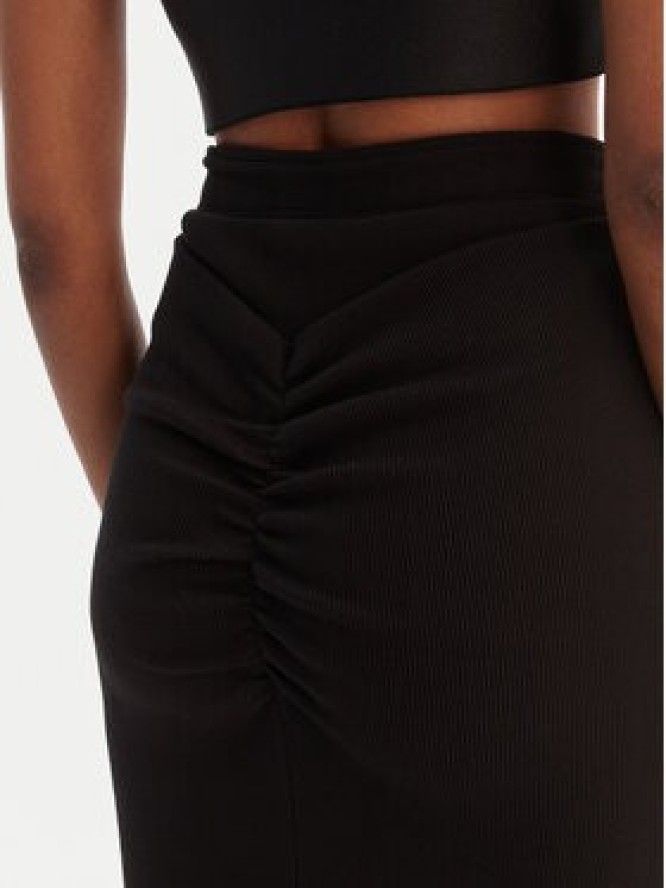 Versace Jeans Couture Spódnica maxi 80HAE870 J0198 Czarny Slim Fit