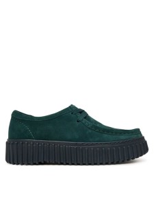Clarks Półbuty Torhill Bee 26327769 Zielony
