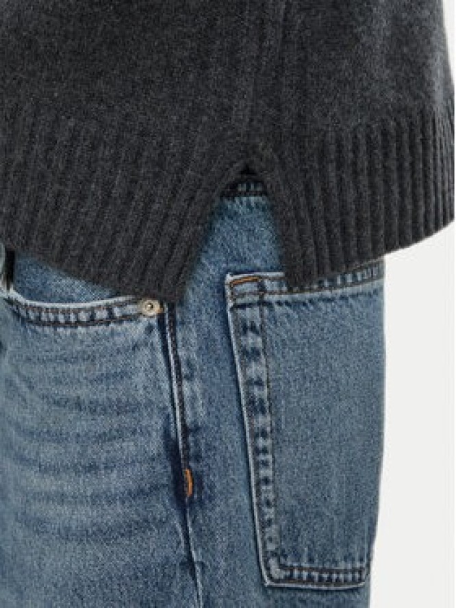 Tommy Hilfiger Kardigan Blend WW0WW52309 Szary ciemny Regular Fit