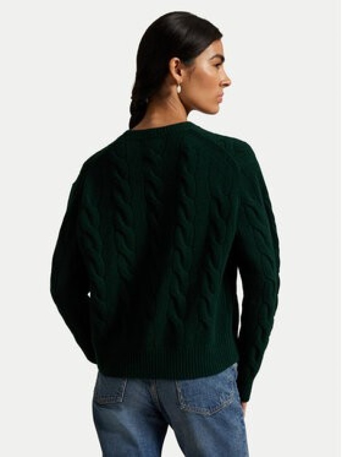 Polo Ralph Lauren Sweter 211A91216008 Zielony Straight Fit