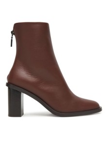 Max Mara Botki Midiboot80 25247960726 Brązowy
