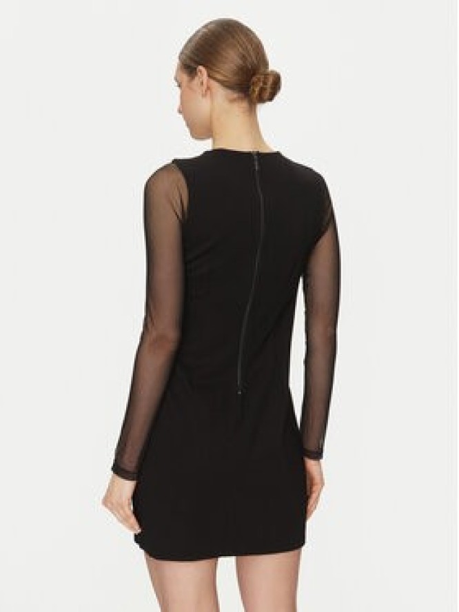 DKNY Sukienka koktajlowa DD4JBD29 Czarny Regular Fit