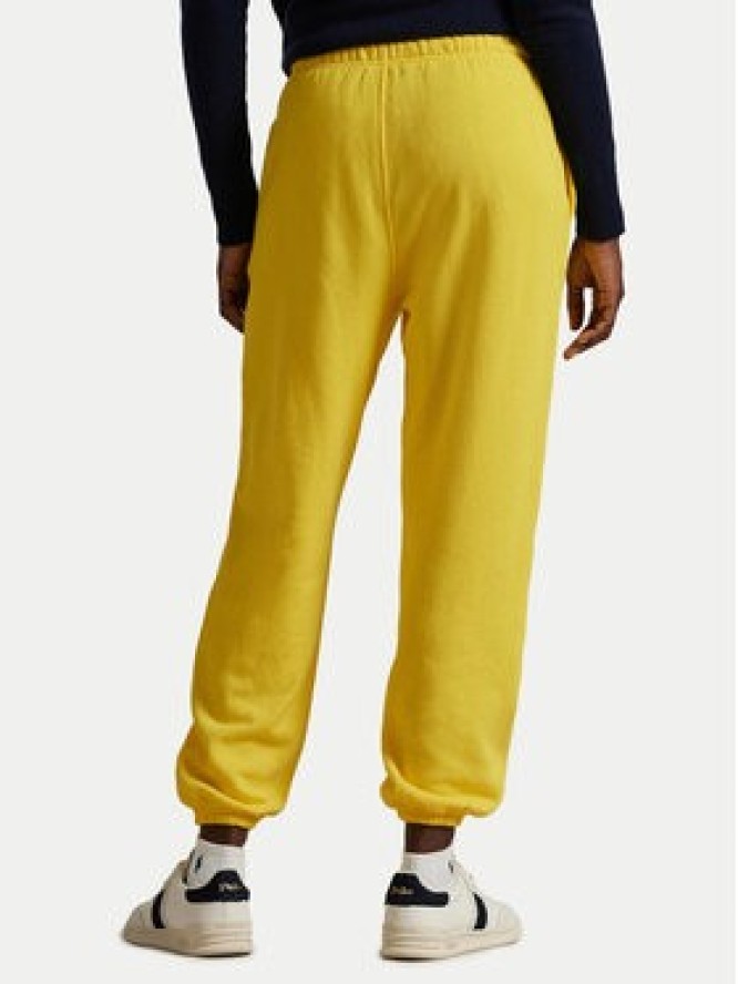 Polo Ralph Lauren Spodnie dresowe 211935585014 Żółty Regular Fit