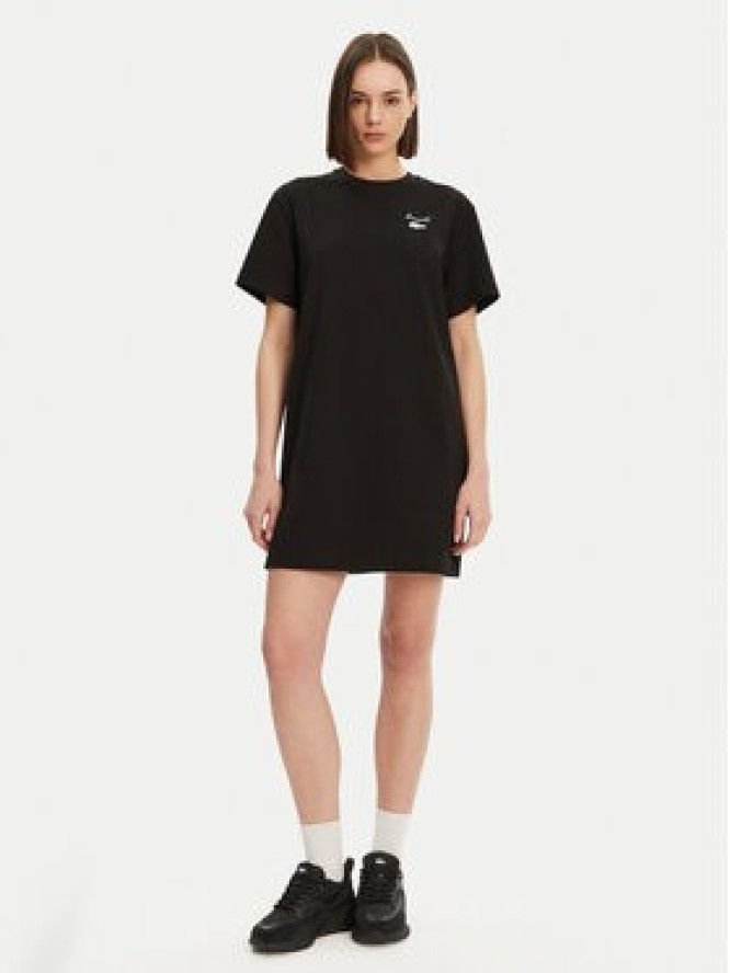 Lacoste Sukienka codzienna EF9573 Czarny Regular Fit