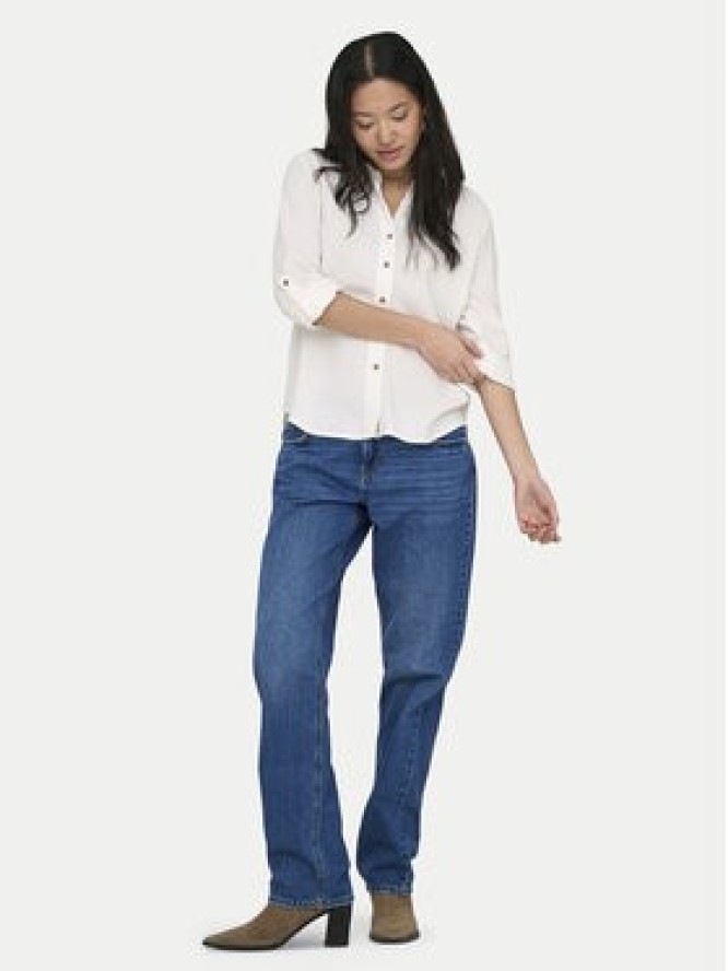 ONLY Koszula Goa 15363991 Biały Loose Fit
