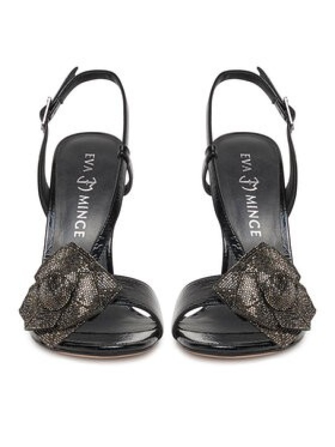 Eva Minge Sandały PRIMROSE-LT934-29 Czarny