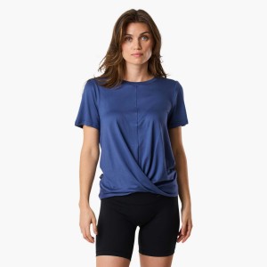 Koszulka treningowa damska Swedemount Core Wrap Soft Tee szybkoschnąca