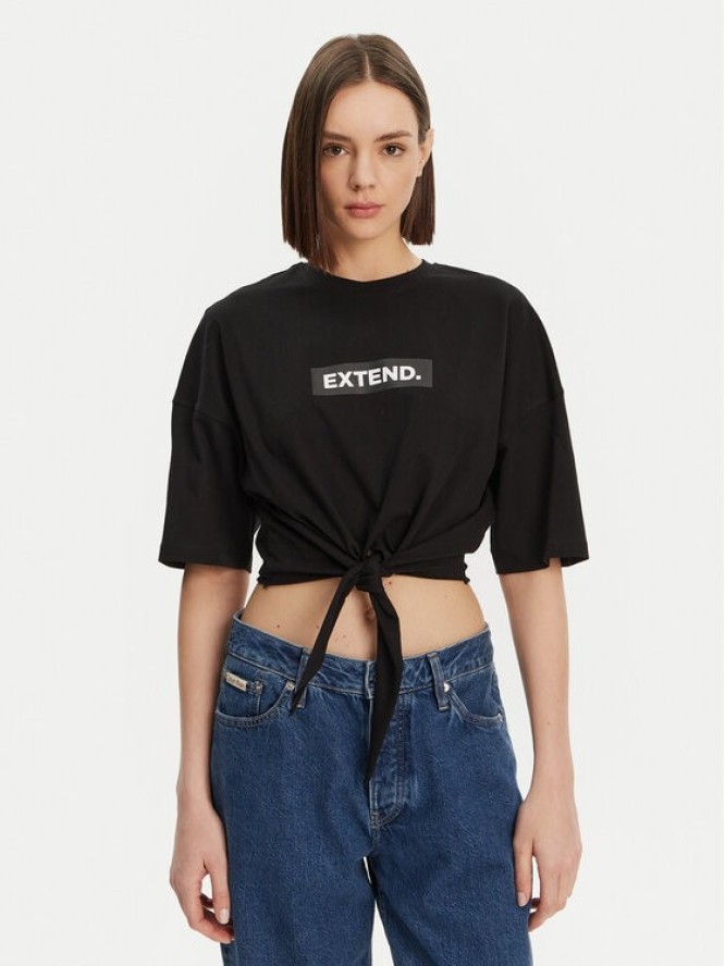 ONLY T-Shirt Serena 15343356 Czarny Regular Fit