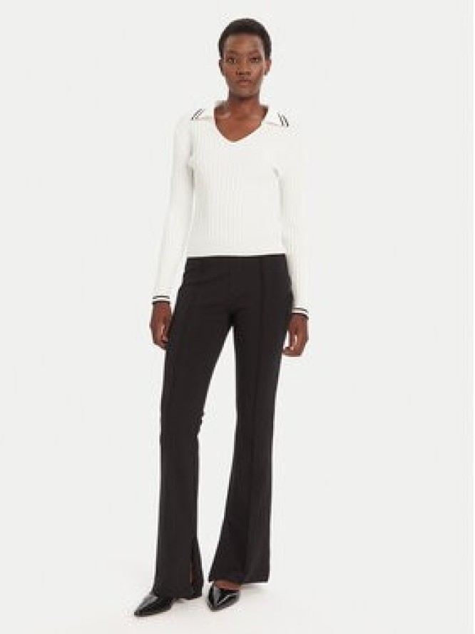 HUGO Spodnie palazzo Nalvasi 50542730 Czarny Wide Leg