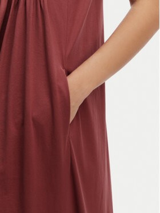 Weekend Max Mara Sukienka codzienna Ricordo 2615621022 Bordowy Regular Fit