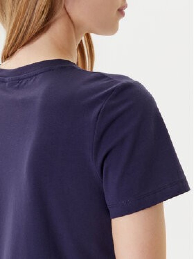 Guess T-Shirt V5YI08 J1314 Granatowy Regular Fit